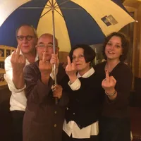 Herta Muller și alți literați/FOTO: Facebook