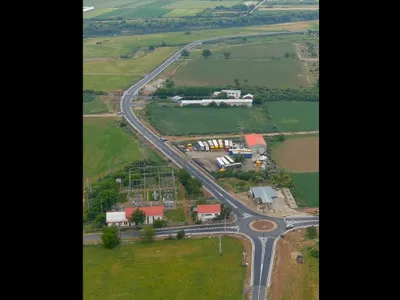 „Minune!” Comuna Sântandrei are șosea de centură de 5 km. A fost gata cu 3 luni mai repede - Foto: captură video