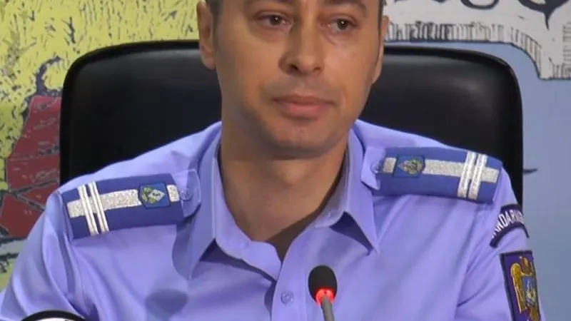 Marius Militaru, fost purtător de cuvânt al Jandarmeriei, asigură în continuare comunicarea instituției. FOTO: Facebook