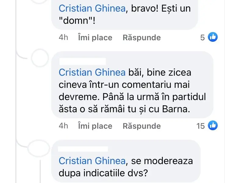 Scandal în USR pe alegerile din filiale. Strugariu către Ghinea: Nu e o dramoletă, ci o realitate