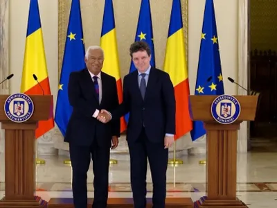 Antonio Costa și Nicușor DAn Foto: News.ro