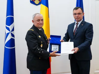 Hubert Bonneau și Bogdan Despescu - Foto: MAI