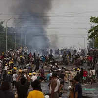 Cea mai sângeroasă zi în Myanmar/Foto aa.com.tr
