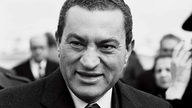 Hosni Mubarak din Egipt