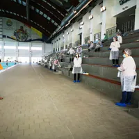 Primăria Târgoviște distribuie măști și mănuși populației/FOTO: gazetamunteniei.ro