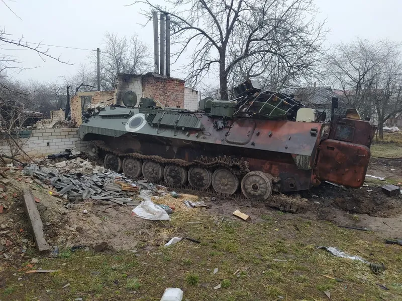 Peste 23.000 de soldați ruși au fost uciși, 986 tancuri distruse, 573 aeronave distruse/FOTO: Facebook/ДСНС України
