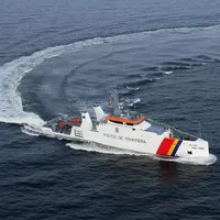 Poliția de Frontieră a intervenit în incident Foto: Facebook/ Garda de Coastă