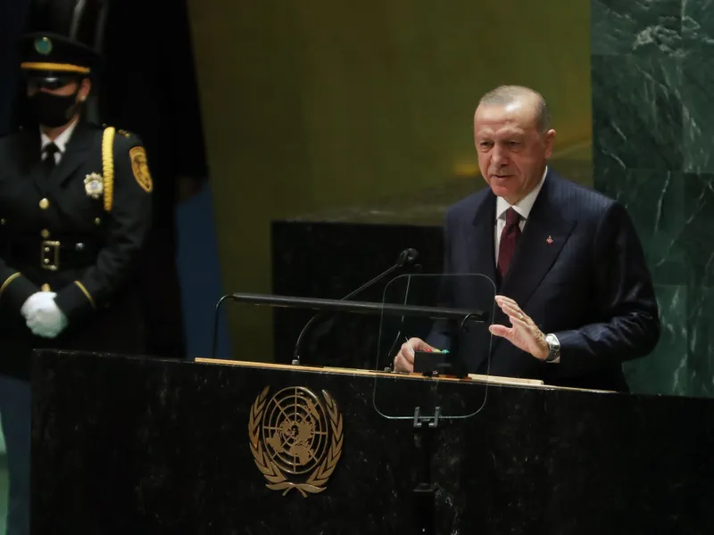 „Lucrurile au început rău” între Turcia şi Biden, avertizează Erdogan la ONU/FOTO: Facebook/Recep Tayyip Erdoğan