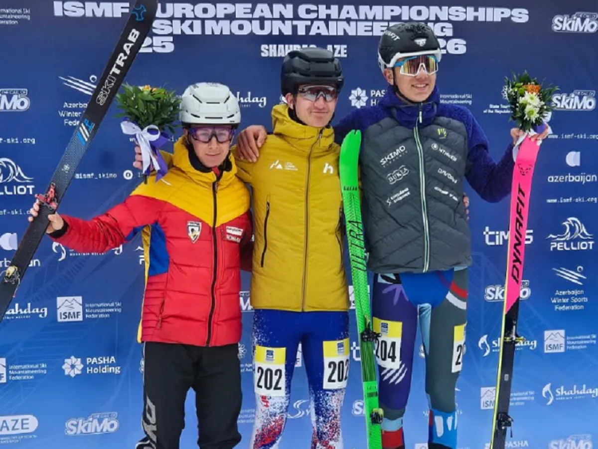 Argint pentru România la Campionatul European de Schi-Alpinism. Matei Petre, pe a doua treaptă a podiumului