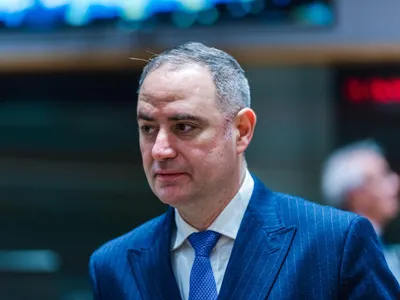 Alexandru Nazare, ministrul Finanţelor, la ECOFIN - Foto: Profimedia Images