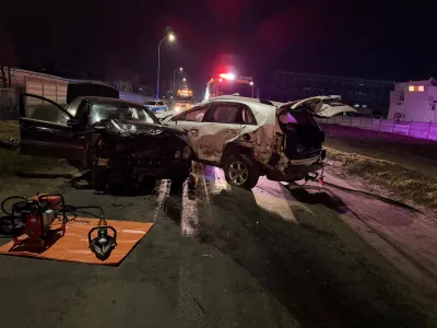Accident grav în Târgu Mureş - Facebook/Raluca Cret