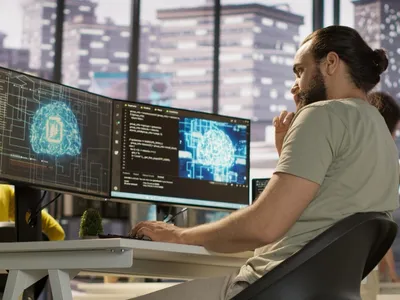 Angajat în domeniul AI - Foto: freepik.com (rol ilustrativ)