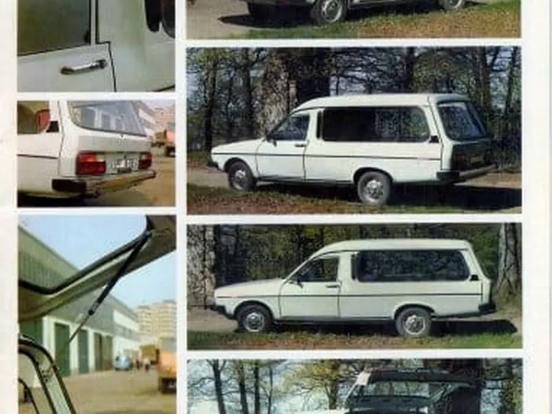 Dric dezvoltat pe baza Dacia 1300 în RDG. - Foto: Facebook/Hearse Humor and cool pix