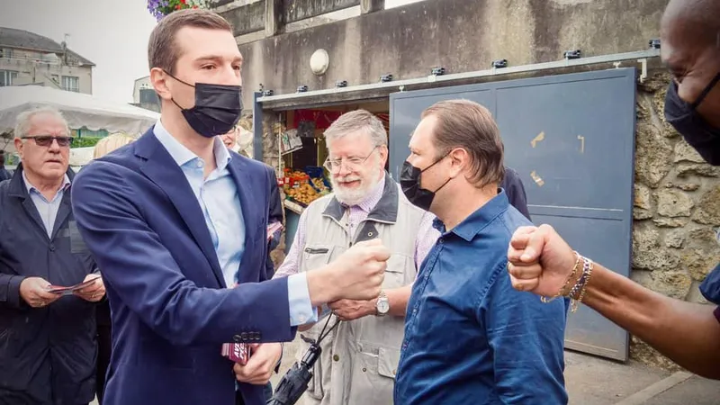 Opoziția din Franța face front comun pentru părăsirea NATO/FOTO: Jordan Bardella