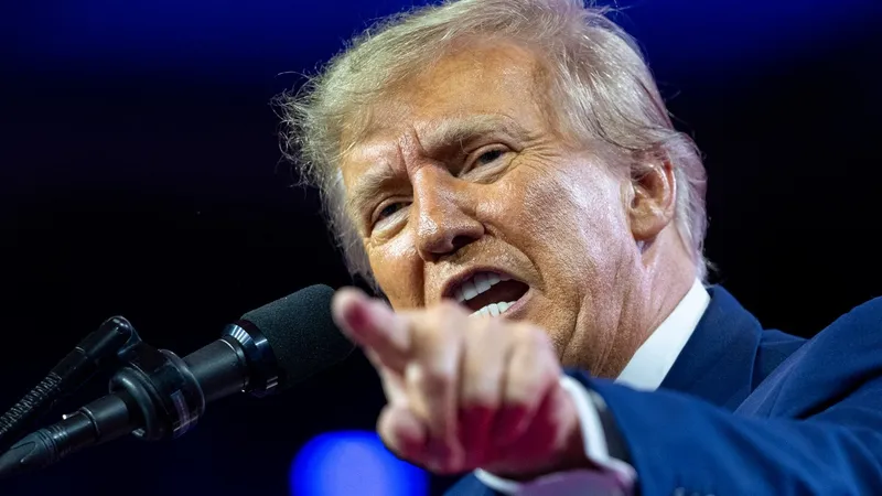 Discursul lui Donald Trump a durat o oră și 45 de minute - Foto: Profimedia Images