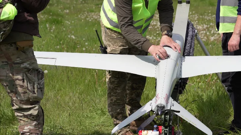 Brigada Ucrainei „Pădurea Neagră” a distrus echipament rusesc de milioane $ cu drone ieftine - Foto: mil.in.ua