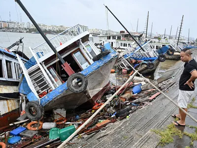 Taifunul Yagi a lovit Vietnamul. 14 oameni și-au pierdut viața, iar cel puțin 170 sunt răniți - Foto: Profimediaimages.ro