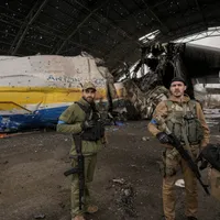 Cum au salvat ucrainenii aeroportul de lângă Kiev - Foto: Profimedia Images