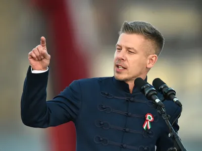 Liderul opoziției din Ungaria, Péter Magyar - Foto: Profimedia images
