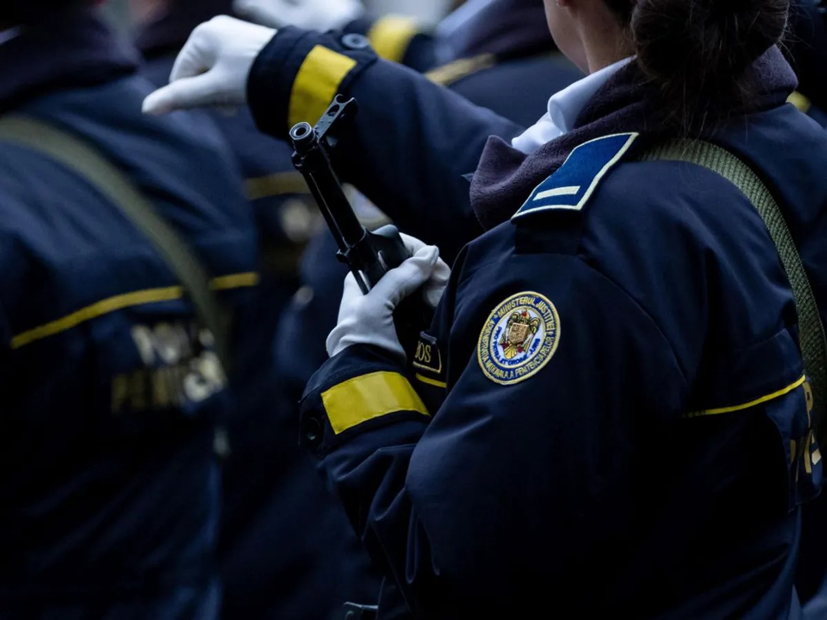 Repetiţii, la Alba Iulia, înainte de Ziua Naţională - Foto: INQUAM PHOTOS/Andrei Apolzan