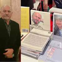 Dr. Adrian Sângeorzan, remarcat la Târgul de carte de la Frankfurt cu volumul "Lume mascată" Foto: NWR