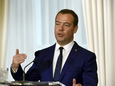 Medvedev visează la refacerea URSS: „Granițele noastre nu se termină nicăieri. Georgia nu există”/FOTO: Profimedia