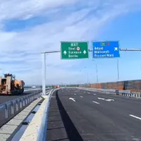 Autostrada A7 Mândrești – Focșani Nord, de 152.000.000 €, la 65%. Trebuia să fie gata - Foto: captură video