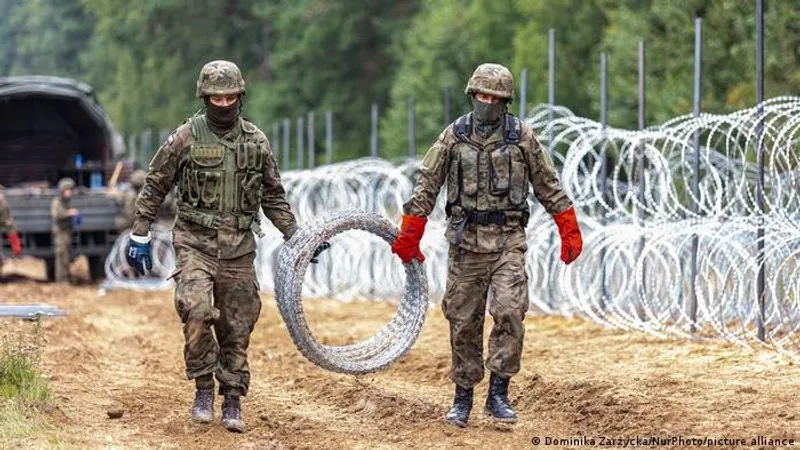 Polonia va construi un zid de 180 de kilometri la granița cu Belarus/FOTO: infomigrants.net