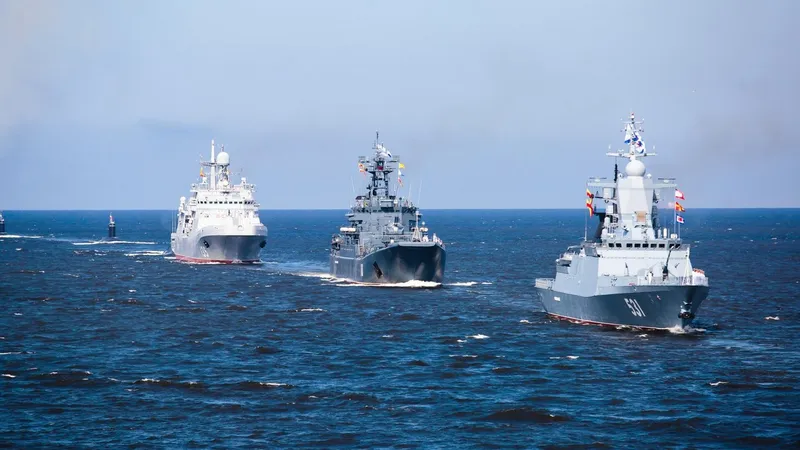 Nave de război rusești - Foto: Profimedia Images - Caracter ilustrativ