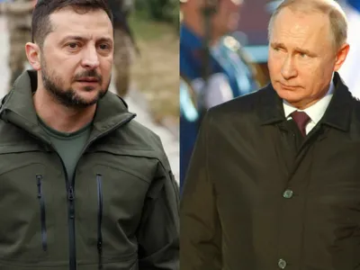Zelenski și Putin Foto: Shutterstock