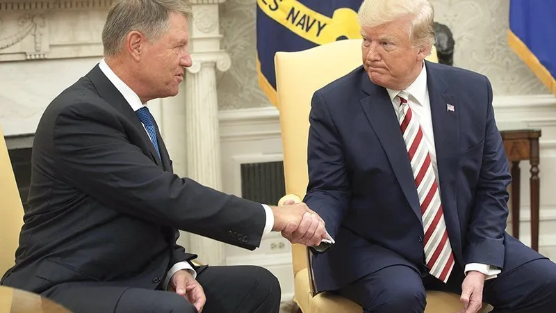 PARTENERIAT Klaus Iohannis s-a întâlnit cu președintele SUA, Donald Trump, în iunie 2017 și în august 2019