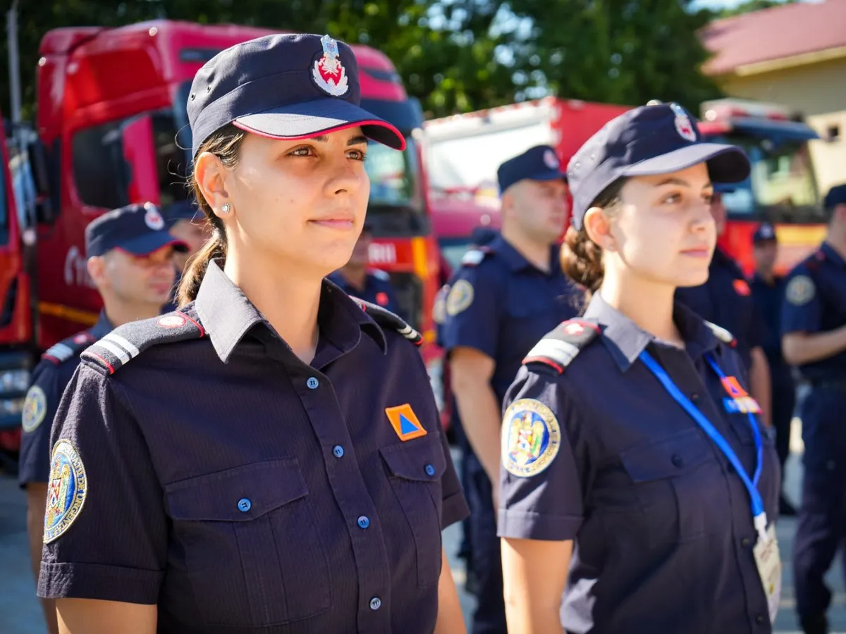 Pompieri români pleacă în Grecia - Foto: IGSU