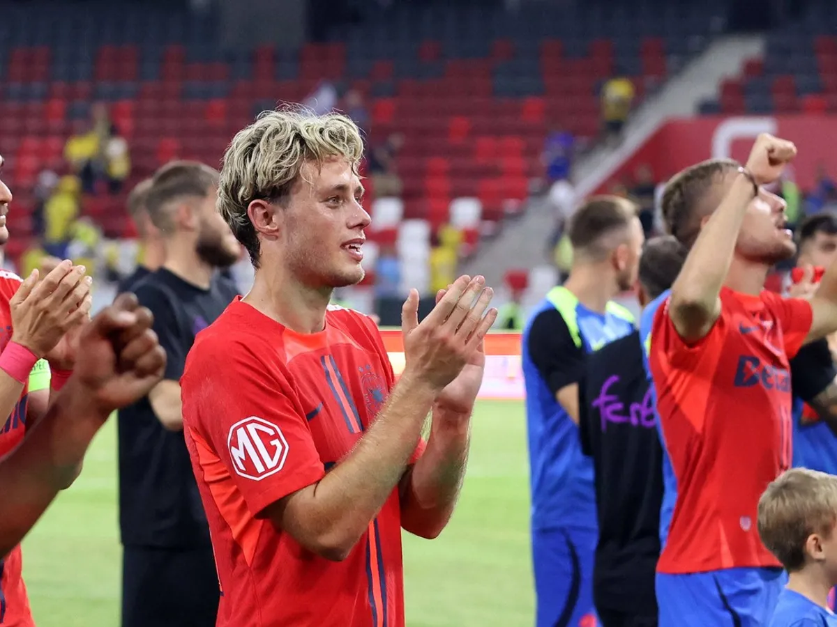 FCSB se califică dramatic în turul 3 al Ligii Campionilor după victoria cu Maccabi Tel Aviv - Foto: Profimedia images