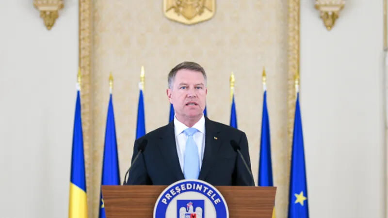 Președintele Klaus Iohannis/FOTO: presidency.ro