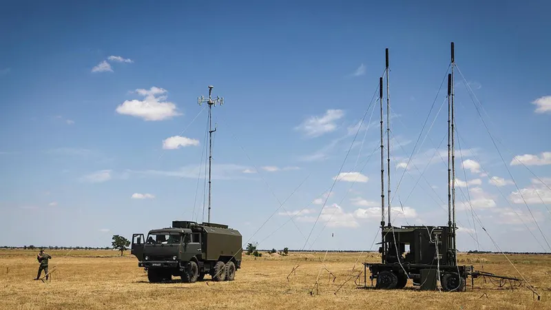 Sistemul mobil de război electronic rusesc R-330Zh Jitel - Foto: Profimedia Images
