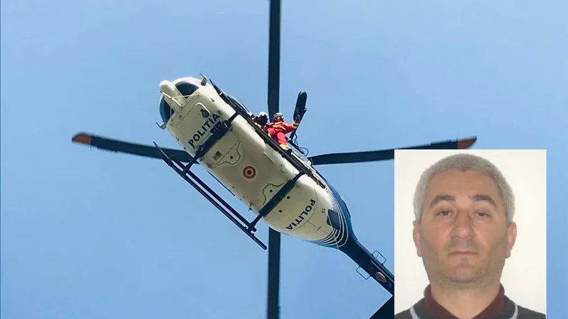 Poliția a trimis un elicopter să-l găsească pe interlop Foto: IGAV/Ploția Română (imagine cu rol ilustrativ)