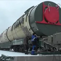 Rusia a testat o rachetă SATAN II capabilă să transporte focoase nucleare când Biden a era la Kiev - FOTO: Profimedia Images