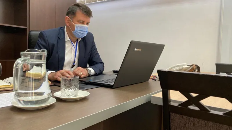 Managerul Spitalului Județean din Piatra Neamț, Lucian Micu/FOTO: Facebook