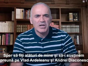 Fostul șahist Garry Kasparov recomandă o nouă conducere la Federația Română de Șah