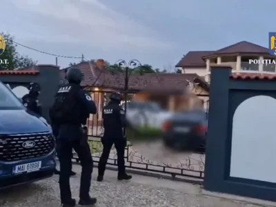 Descinderi la o familie de interlopi din România - Foto: Poliția- DIICOT