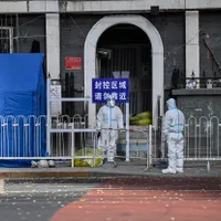Cazurile de Covid-19 explodează în Beijing. Străzile capitalei sunt pustii. Se întoarce lockdown-ul?- FOTO: Profimedia
