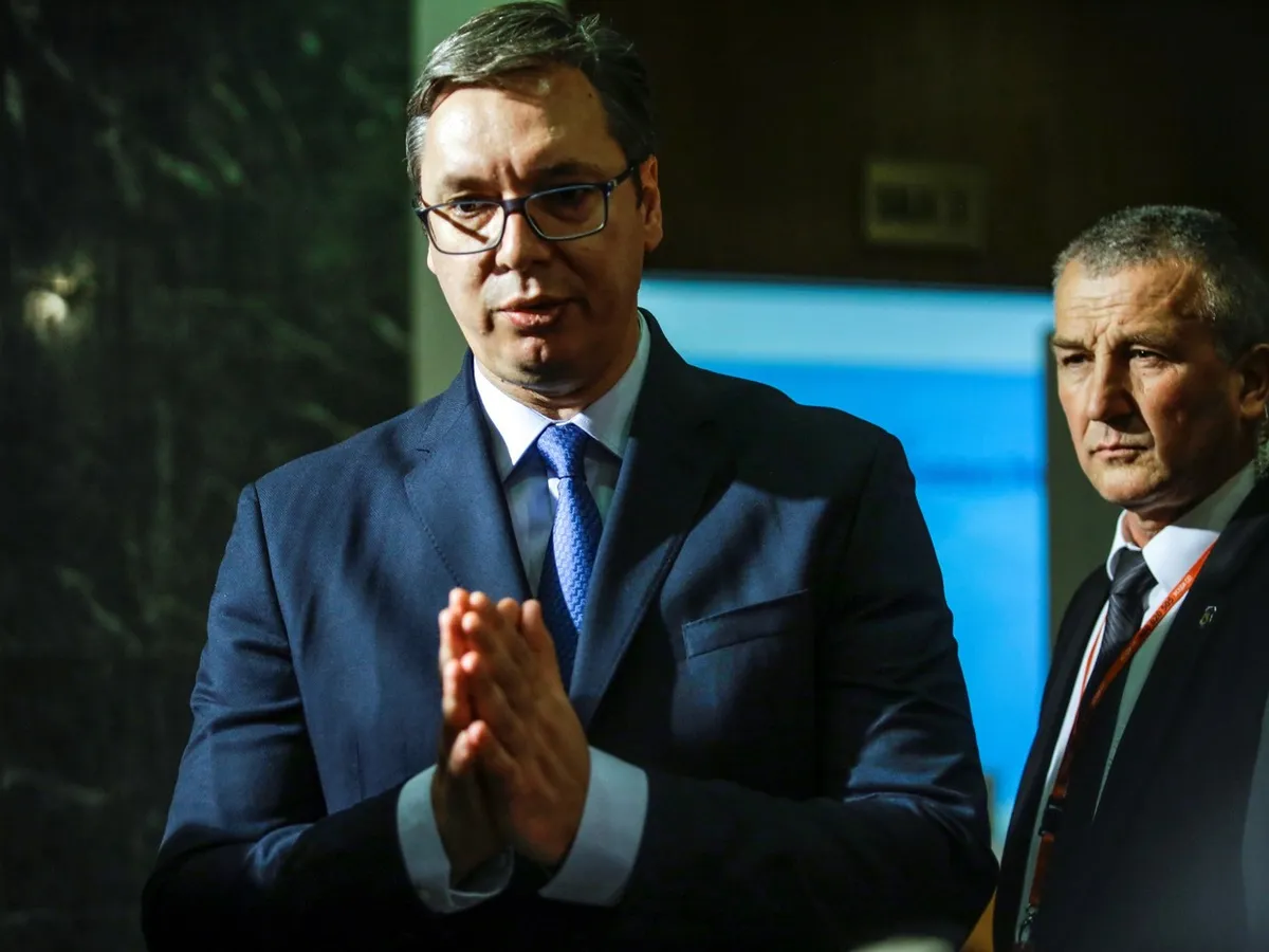 Președintele Serbiei, Aleksandr Vucic - Foto: Profimedia Images