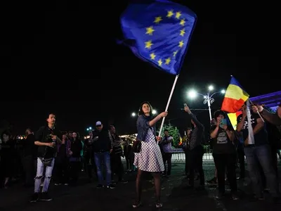 Românii au sărbătorit victoria opoziției la alegerile europarlamentare, din 26 maiFOTO: Inquam Photos - Adriana Neagoe