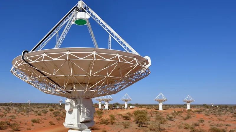 Telescop de mare capacitate, amplasat în sălbăticia australiană/FOTO: Wikipedia