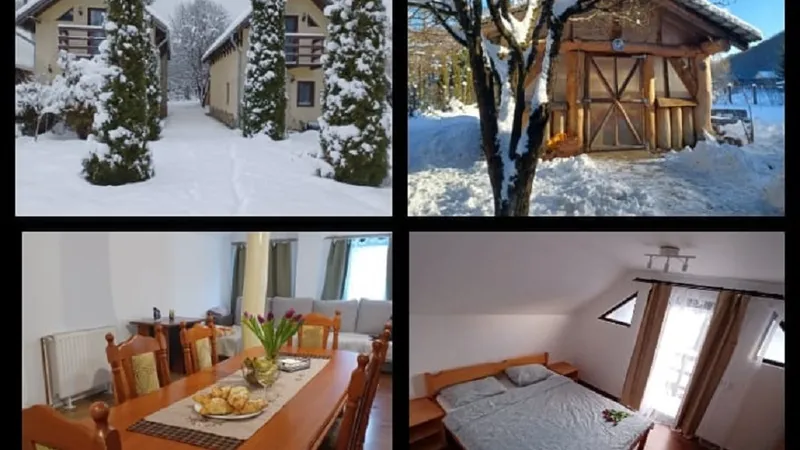 Cabana Veverița câmpu Cetății Foto: facebook