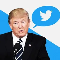 Twitter îl blochează pe Trump. Colaj RFI
