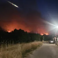 40.000 de hectare pârjolite în insula grecească Chios. Totul a plecat de la o țigară aruncată - Foto: Profimedia images