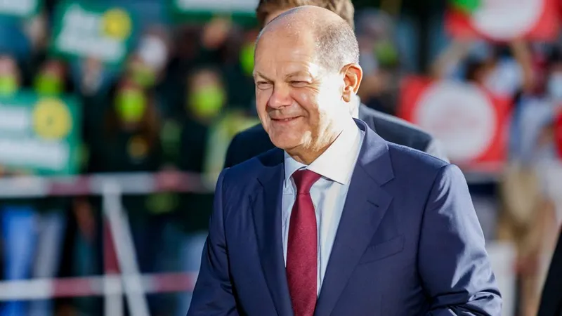 Cancelarul german Olaf Scholz. / Foto: wpunkt.online