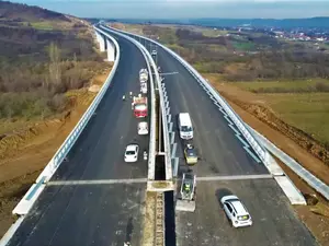 „Ciotul” de 13,17 km ai lotului A1 Sibiu-Boița, sunt pregătiți pentru tăierea panglicii. / Foto: Pro Infrastructură, Facebook