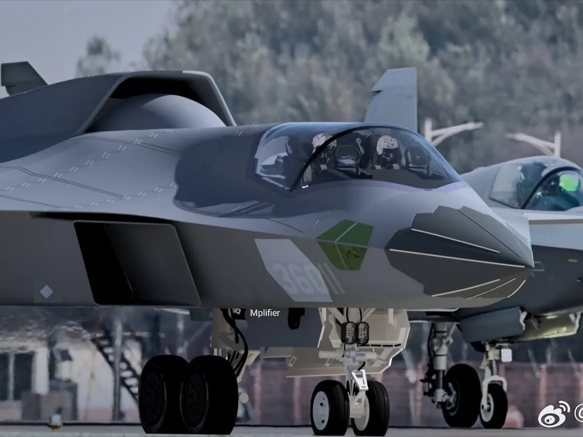 VIDEO Avionul j-36 ultra-secret de 250.000.000$ al Chinei a planat deasupra unei autostrăzi - Foto: X
